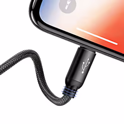 Baseus CAMLT-ASY01 USB cable 0.3 m USB A USB C/Micro USB A/Lightning Black - Additional view 6