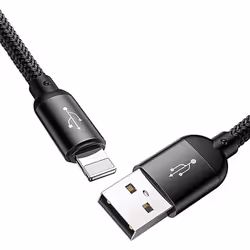 Baseus CAMLT-ASY01 USB cable 0.3 m USB A USB C/Micro USB A/Lightning Black - Additional view 7