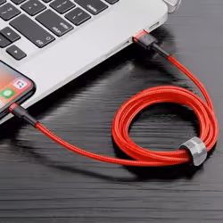 Baseus CALKLF-C09 lightning cable 2 m Red