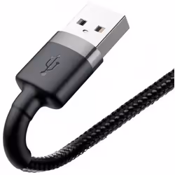 Baseus CALKLF-CG1 lightning cable 2 m Grey, Black