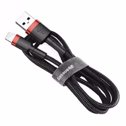 Baseus CALKLF-C19 lightning cable 2 m Black, Red - Additional view 4