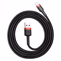 Baseus CALKLF-C19 lightning cable 2 m Black, Red - Additional view 6