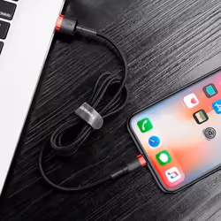 Baseus CALKLF-C19 lightning cable 2 m Black, Red - Additional view 8