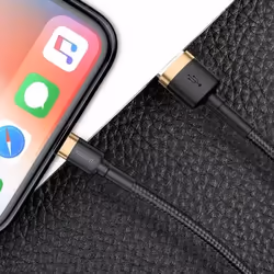 Baseus CALKLF-CV1 lightning cable 2 m Black, Gold - Additional view 4