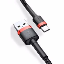 Baseus Cafule USB cable 2 m USB A USB C Black, Red - Additional view 4