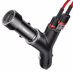 Baseus CCALL-YX01 mobile device charger Universal Black Cigar lighter Auto - Additional view 4