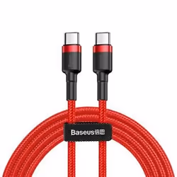 Baseus 6953156285194, 1 m, USB C, USB C, Red