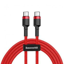 Baseus 6953156285194 USB cable 1 m USB C Red