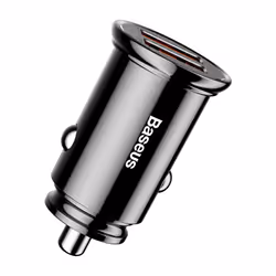 Baseus Circular Plastic Universal Black Cigar lighter Fast charging Outdoor - Additional view 4