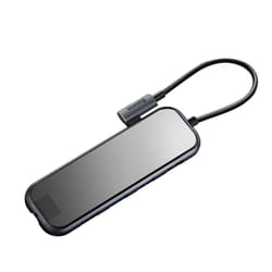 Baseus CAHUB-DZ0G laptop dock/port replicator USB 3.2 Gen 1 (3.1 Gen 1) Type-C Black