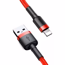 Baseus CALKLF-R09 lightning cable 3 m Red