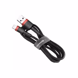 Baseus CALKLF-R91 lightning cable 3 m Red, Black