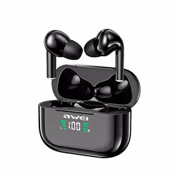 AWEI T29P, True Wireless Stereo (TWS), Calls/Music, 35 g, Headphones, Black