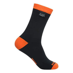 DexShell ThermLite Waterproof Socks  Tangelo Red  Medium