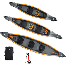 Aqua Marina Unisex Kayak, Orange/Grey, 2 Person - 440 cm