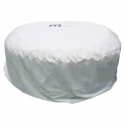 MSpa Overall Inflatable Spa Fits All 6 Bathers Persons Hot Tubs Round Or Square Furniture Patio Cover Large, Grey, 6 BATHERS- ...