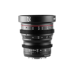 Meike 25mm T2.2 MILC Cinema lens Black