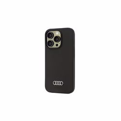 Audi Silicone Hardcase for iPhone 16 Pro 6.3" Black - AU-LSRIP16P-Q3/D1-BK
