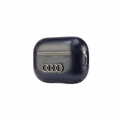 Audi Leather Big Logo AirPods Pro 2 Cover Black - AU-APP2-GT/D3-BK