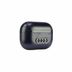 Audi Leather Big Logo AirPods Pro 2 Cover Black - AU-APP2-GT/D3-BK