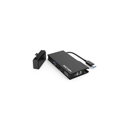 Laptop Docking Station WAVLINK USB 30 Universal Laptop Docking Station Dual Video with HDMI up to 2560x1440 and VGA 1920x1200 Gigabit Ethernet USB30