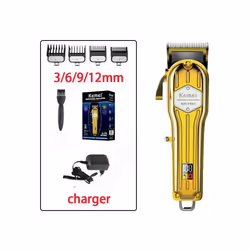 Kemei-1984 Rechargeable Electric Hair Clipper High Performance T-Blade