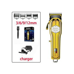 Kemei-1984 Rechargeable Electric Hair Clipper High Performance T-Blade