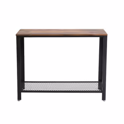 Vasagle LNT80X, Side/End table, Rectangular shape, 4 leg(s), Brown