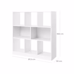 Vasagle LBC52WT living room bookcase - Additional view 6