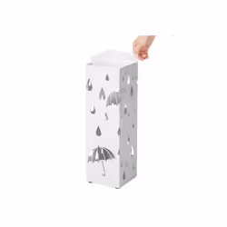 Songmics LUC49W umbrella stand Iron White - Additional view 2
