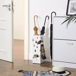 Songmics LUC49W umbrella stand Iron White - Additional view 3