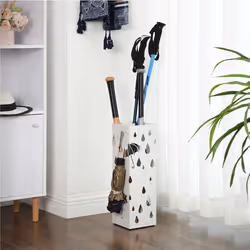 Songmics LUC49W umbrella stand Iron White - Additional view 4
