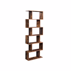 Vasagle LBC61BX, Natural wood, 6 shelves, Particle board, Particle board, Matt, 700 mm