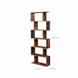 Vasagle LBC61BX living room bookcase - Additional view 7