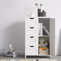 Vasagle LHC41W living room sideboard/buffet 1 door(s)