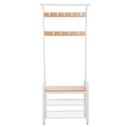 Vasagle Coat Rack With Shoe Storage