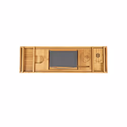 Songmics BCB88Y bathtub tray Wood Bamboo