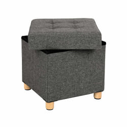 Songmics LSF14GYZ pouffe/ottoman Ottoman footstool Square