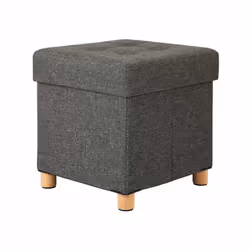 Songmics LSF14GYZ pouffe/ottoman Ottoman footstool Square