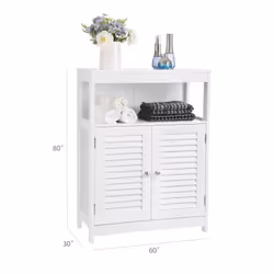 Vasagle Free Standing Cabinet for Bathroom - Additional view 6