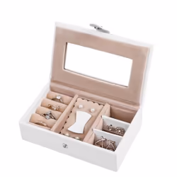 Songmics JBC121W jewellery box/pouch/organizer MDF, Polyurethane, Velvet - Additional view 5