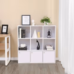 Vasagle LBC33WT living room sideboard/buffet 3 door(s) - Additional view 4