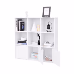Vasagle LBC33WT living room sideboard/buffet 3 door(s) - Additional view 6
