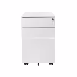 Songmics OFC60WT office drawer unit White Steel