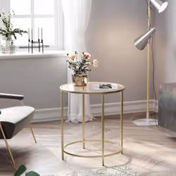 Vasagle LGT20G coffee/side/end table Side/End table Round shape 4 leg(s) - Additional view 3