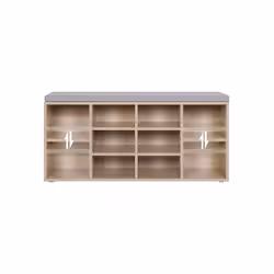 Vasagle LHS10NL shoe organizer Open Grey, Wood - Additional view 6