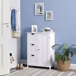 Vasagle Bathroom Cabinet with 3 Large Drawers