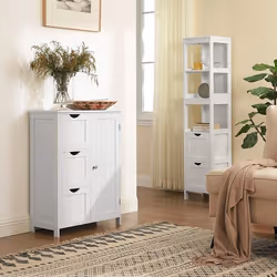 Vasagle Bathroom Cabinet with 3 Large Drawers