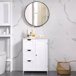Vasagle Bathroom Cabinet with 3 Large Drawers - Additional view 4