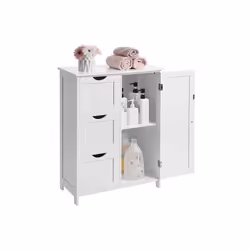 Vasagle Bathroom Cabinet with 3 Large Drawers - Additional view 5